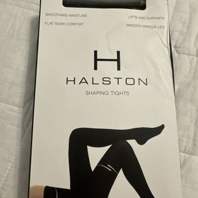 H Halston Women's Shaping Tights Size L/XL (Black) Height 5’5-6’0 Weight 150-180